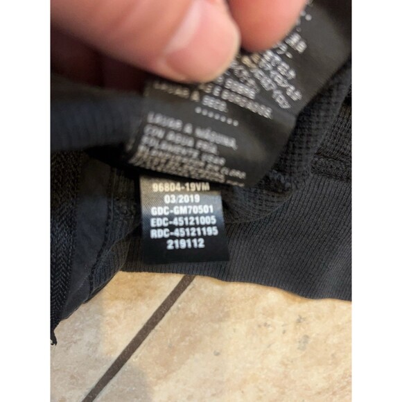 Harley Davidson Hoodie Mens XXL 2XL Black Thermal Waffle Knit Full Zip Skull - Picture 11 of 11